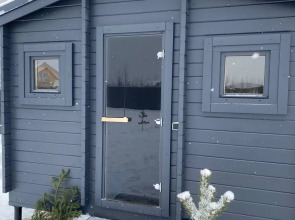 Гостевой дом атмосферный с камином около леса Dacha.Les