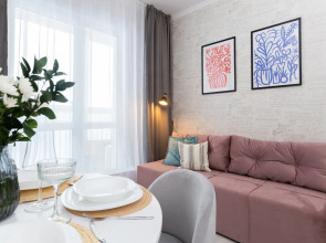 Квартира SleepNSK Уютная двухкомнатная около Аквапарка