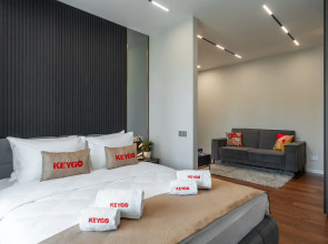 Апартаменты KeyGo 1006 1 Спальня  Рядом с ВДНХ
