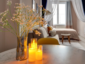 Апартаменты  Happy People рядом с трассой М-4 и в доме с Термы Видное