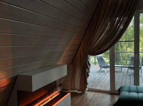 Частный дом Большой афрейм на Березовой