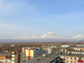 Апартаменты SAS 1-к Вулканическая Панорама с Видом на Вулканы и город