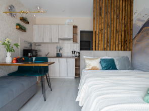 Апартаменты Лазурь УК Атмосфера с Видом на Горы