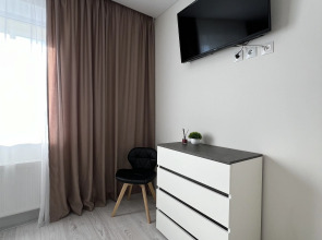 Квартира Студия с двуспальной кроватью