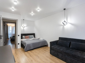 Квартира уютная трехкомнатная с двумя балконами рядом с островом Канта