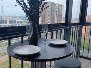 Апартаменты Комфорт с шикарным видом на город