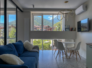 Квартира с видом на горы в центре Поляны