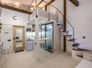 Апартаменты Лофт 4 Двухуровневые на Грузинской Улице 41А