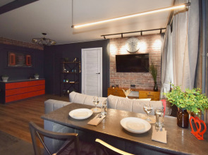 Апартаменты Дизайнерская двухкомнатная квартира в Кронштадте