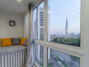 Квартира видовая в Лахте у башни Газпром