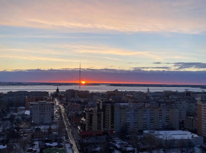 Апартаменты Желтая Студия с панорамным окном