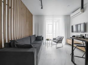 Апартаменты Loca Resident  с Панорамной Лоджией