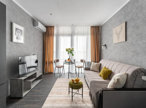 Апартаменты Студия с Панорамным Видом на 25 Этаже