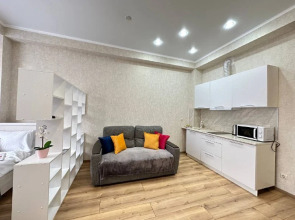 Море квартир с видом на горы