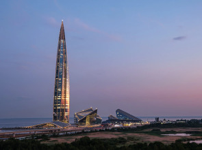 Квартира видовая в Лахте у башни Газпром и Финский залив