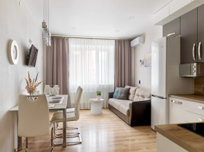 Апартаменты евро-3 комнатные до 5 гостей вблизи Стадион Арена, Аквапарк, Чаша