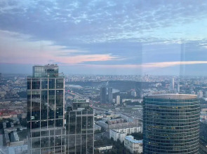 Апартаменты Sky City Moscow 80 этаж Вид на МГУ, Лужники, Парк победы, Воробьевы горы! Уникальный вид!