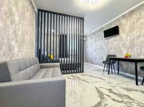 Квартира Уютная студия с балконом в новом доме Крымск Хоум