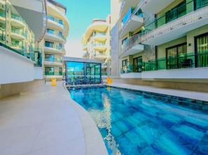 Апартаменты 1+1 Qoople Legend A35 в 100 метрах от моря