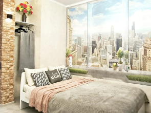 Квартира Окно в New York