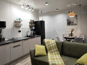 Частный дом с камином и потрясающим видом на лес