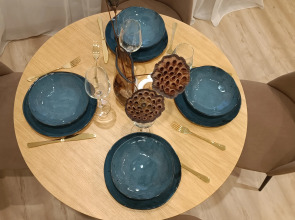 Апартаменты с видом на аквапарк