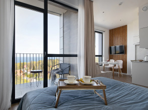 Апартаменты с видом на море на 10 этаже в комплексе Кристалл & Балтик-SPA