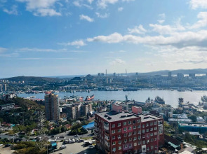 Апартаменты Светлая Квартира с Видом на Бухту Золотой Рог во Владивостоке