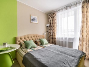 Апартаменты GLOBALSTAY. Современная студия ЖК Лайк 10 мин до Метро