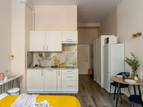 Апартаменты Beige apartment in a historic building in the city center