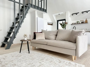 Частный Дом Барнхаус №5 с дровяной баней и горячим Чаном на 6 человек