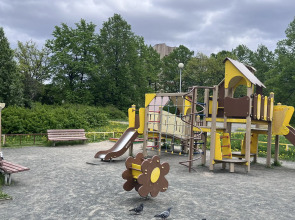 Квартира Уютная евродвушка у фонтана в центре рядом с вокзалом.