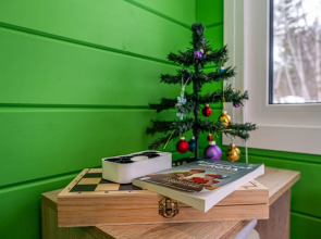 Коттедж Премиум с Терассой и Красивым Видом в Терсколе от Квартирукинг