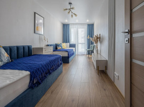 Апартаменты улучшенные, в центре города, с тремя спальнями