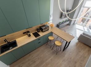 Квартира Сканди с видом на горы