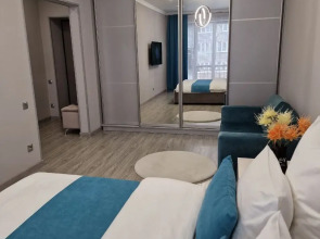 Квартира Flatirini в Новом ЖК с Панорамными Окнами