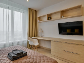 Апартаменты на улице 1-я Леонова 18