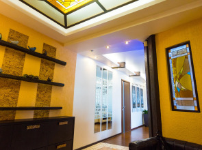 Апартаменты Центр города в 5 минутах езды размещение 12 мест, сауна, кондиционер