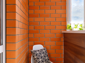 Квартира Однокомнатная с Балконом и Видом на Город