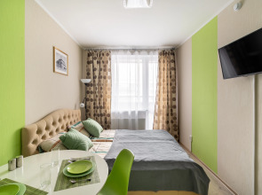 Апартаменты GLOBALSTAY. Современная студия ЖК Лайк 10 мин до Метро