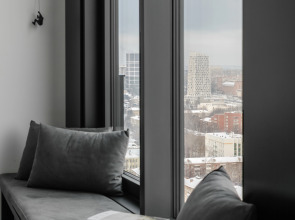 Апартаменты Loca Republic на 20 Этаже с Панорамным Видом