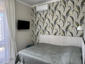 Квартира 488 1-к с видом на море и горы с балконом