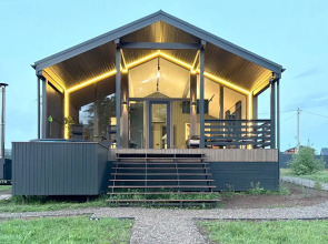 Частный Дом с Сауной у Купелью в 300 Метрах от Водохранилища