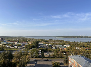 1-к. квартира на Заречном шоссе с шикарным видом на город, 35 м², 11 этаж