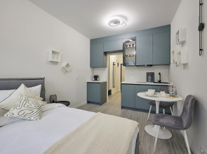 Апартаменты в комплексе с бассейном набегу Финского залива