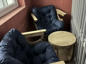 Апартаменты Бархат с балконом в центре города