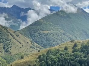 Частный дом Новый дом из сруба в Даргавсе