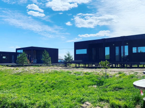 Дом Уютный с панорамными окнами