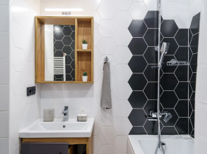 Апартаменты Nalichnaya 40k4 Scandi by Fanoteli