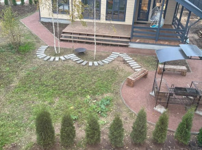 Частный дом Традиция отдыха - дом у озера c баней и купелью